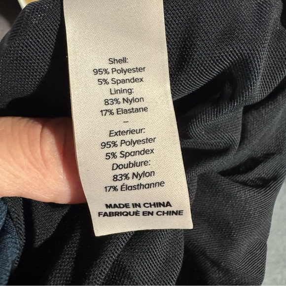 Cinq A Sept Long Sleeve Breanna Dress Knot Tie Front - Picture 11 of 11